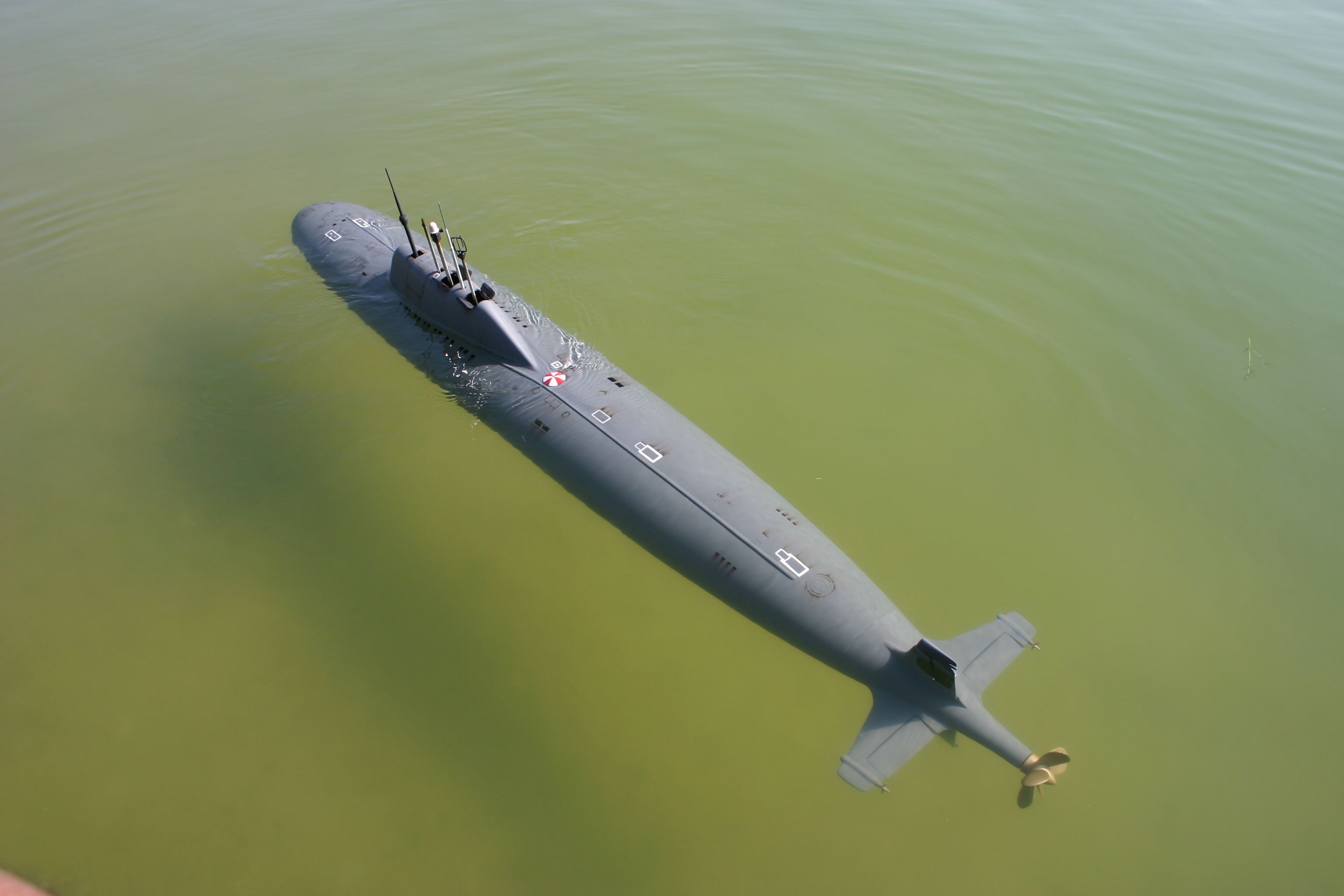 Scratch Built Five Foot Radio Controlled Russian Alfa Class Submarine