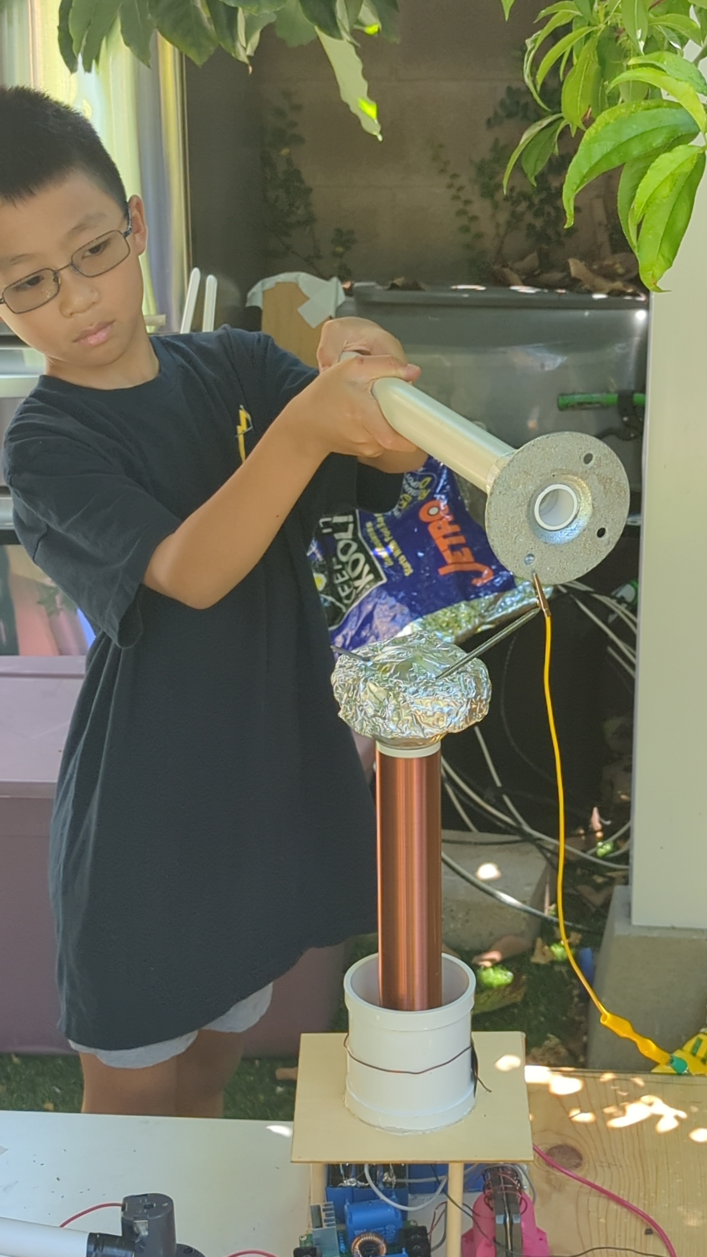 Leo's Tesla Coil project image